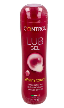 CONTROL Gel Lubricante Warm Touch 75ml
