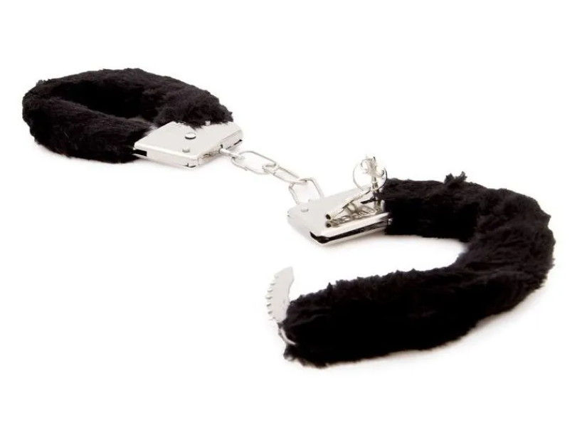 Esposas De Metal Con Peluche Sado Juguetes Bondage