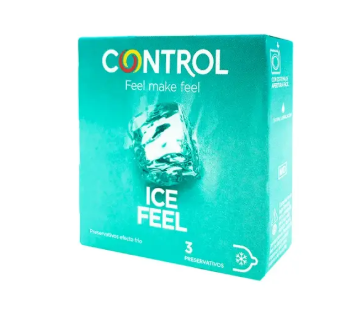 CONTROL Preservativo Menta-Ice Feel x 3 Unidades