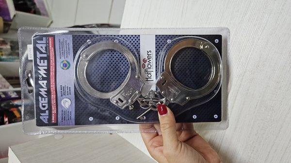 Esposas de Metal ALGEMA - HOTFLOWERS