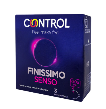CONTROL Preservativo Finissimo Senso X3 Unidades