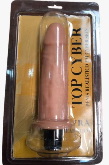 Dildo Textura Blanda15,5 x 3,5cm - TOP CYBER