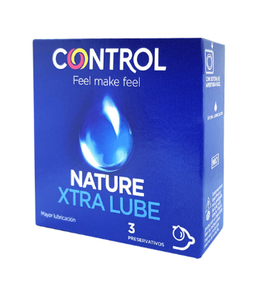 [10004] CONTROL Preservativo Nature Xtra Lube X3 Unidades