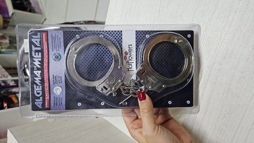 [11024] Esposas de Metal ALGEMA - HOTFLOWERS